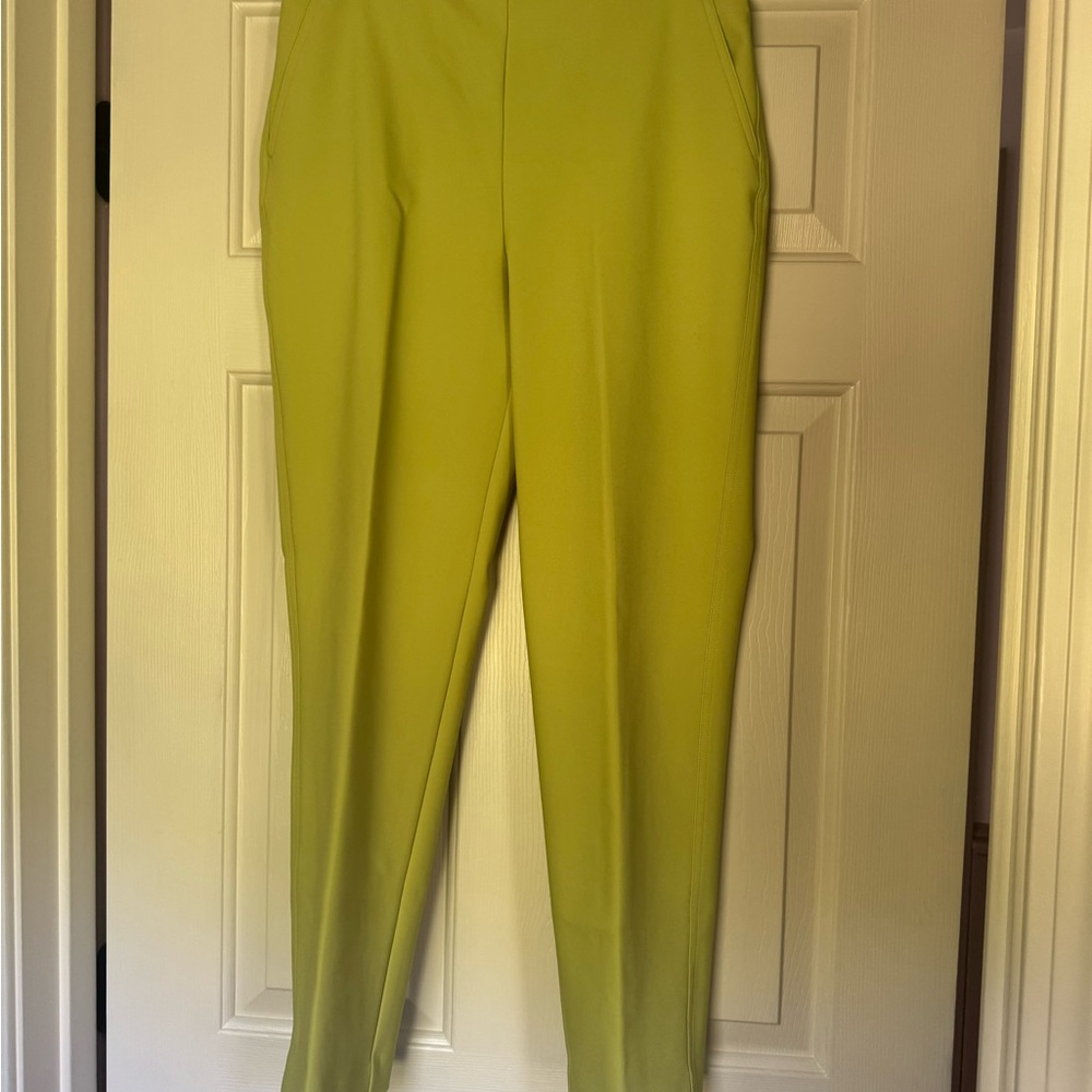 Rachel Zoe Bright Lime Green pants